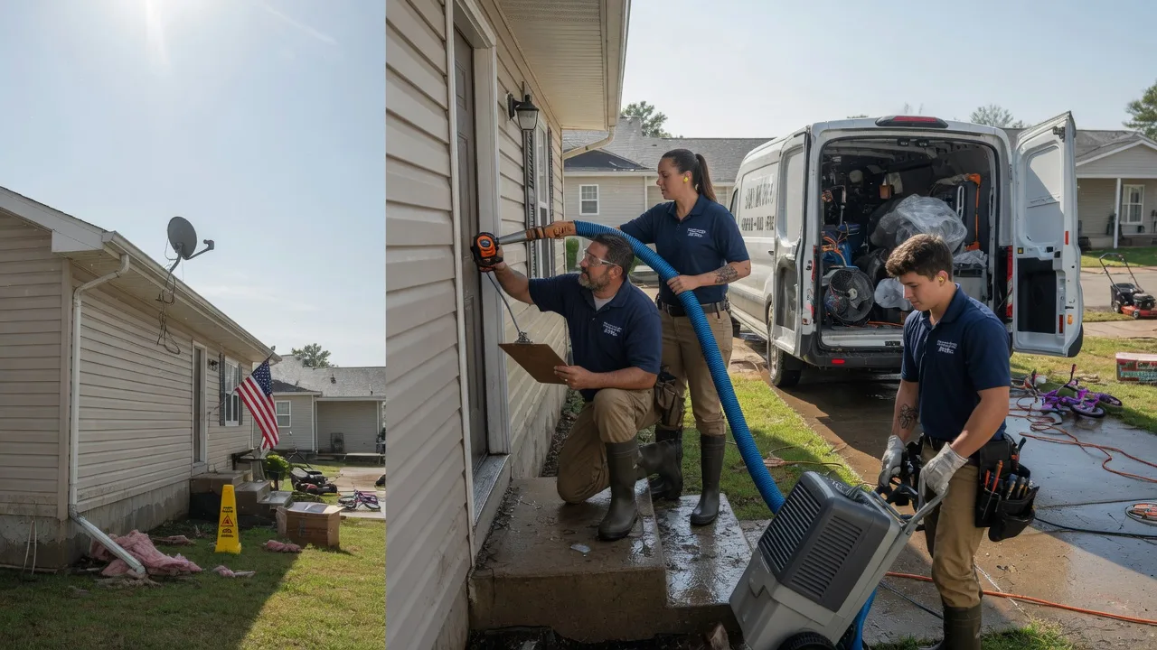 Ceiling Water Damage Restoration in Pearlington, MS near me