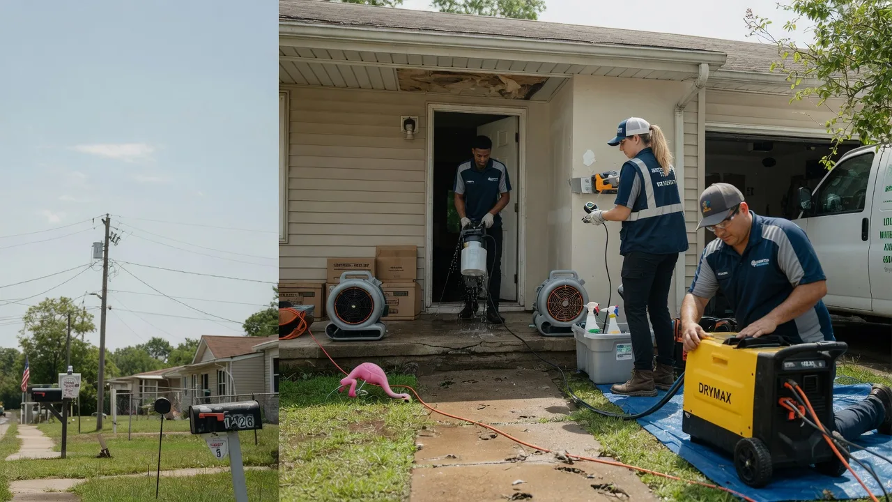 Storm Damage Water Removal in Pearlington, MS near me